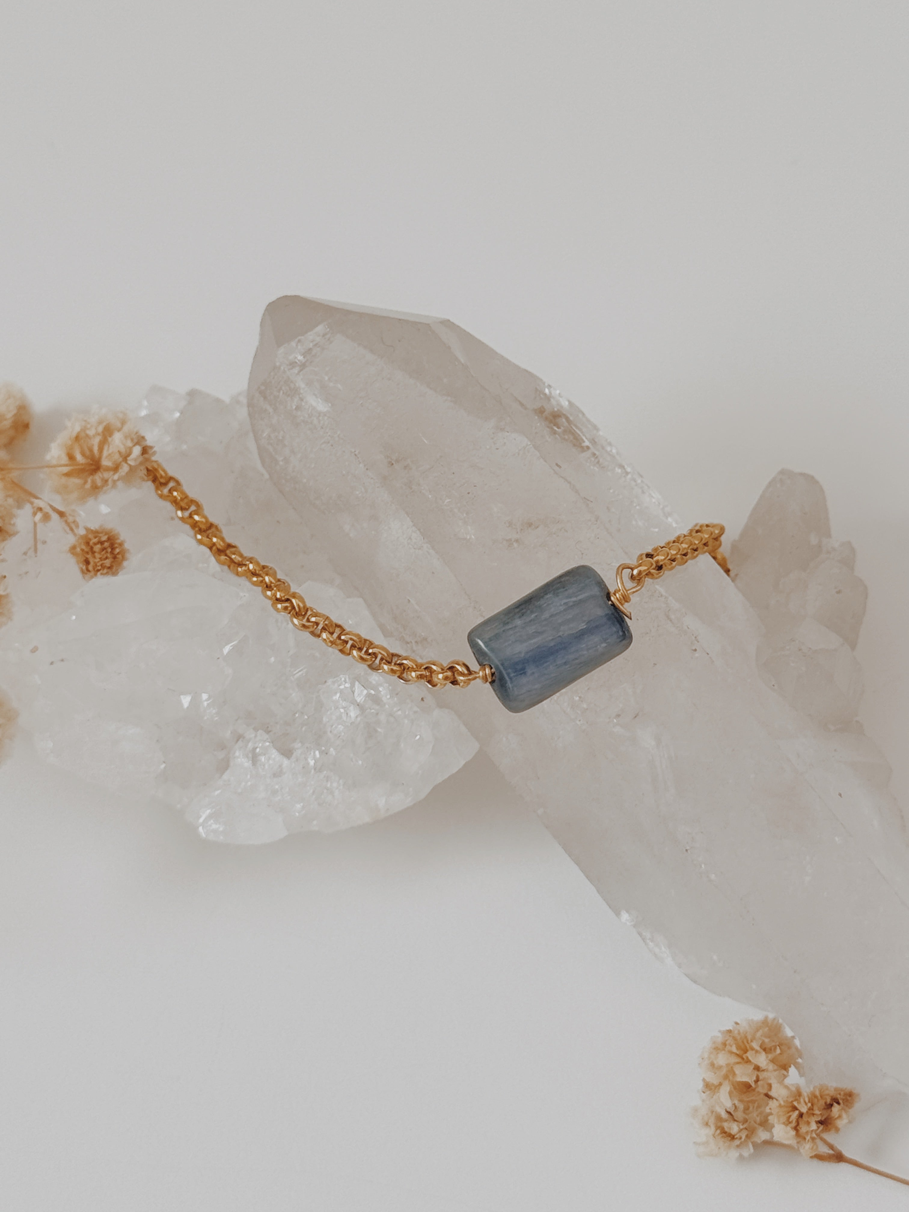 Pulseira Therese Cianite Azul