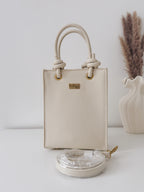 Mala Enrico Coveri | cor creme