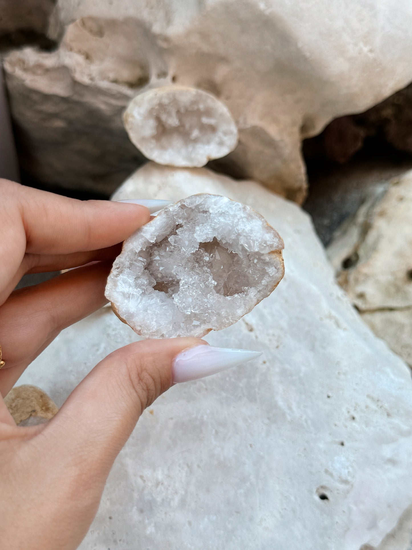 Mini Geodos de Quartzo