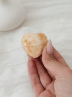 Coração Calcite Amarela