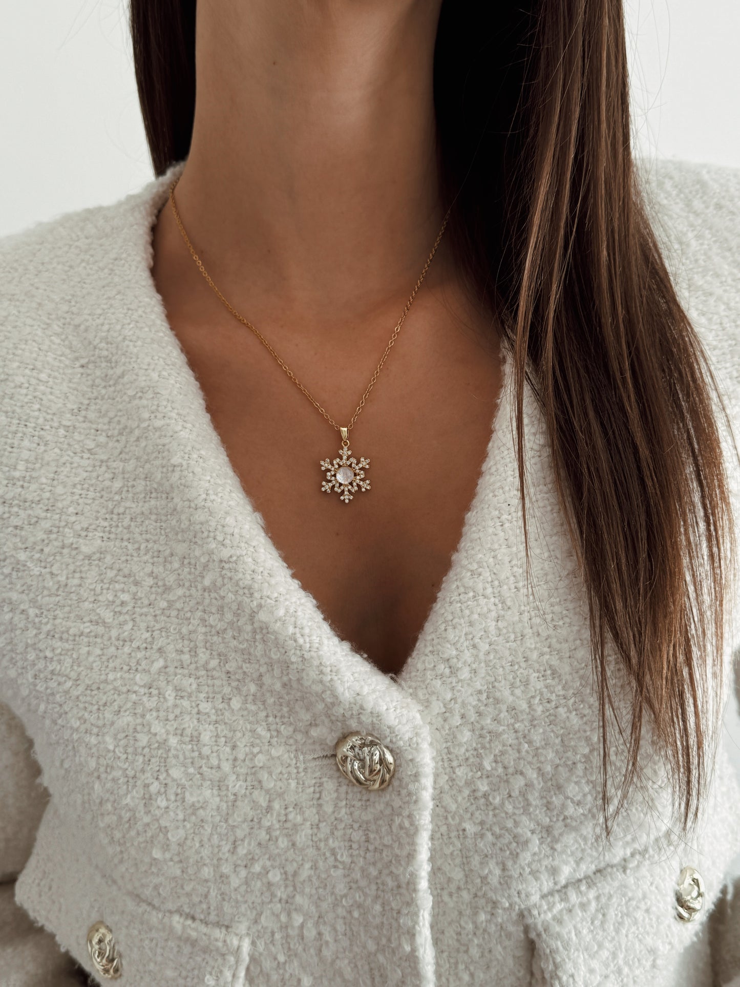 Colar Gelo Celestial