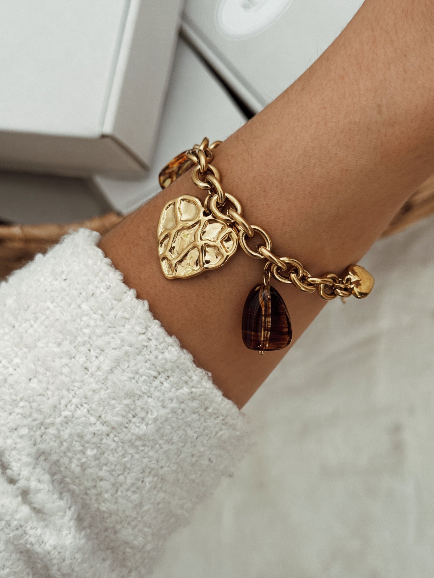 Pulseira Charm’s  Âmbar