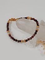 Pulseira Paola Granada e Labradorite