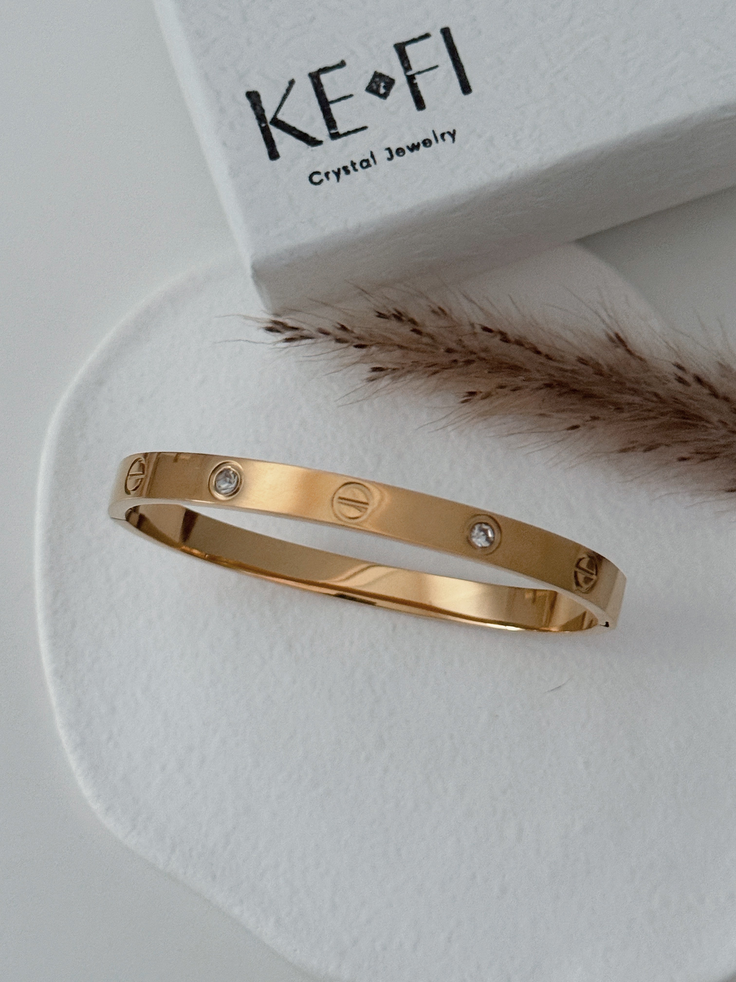 Pulseira Love parafuso ( zircónias )