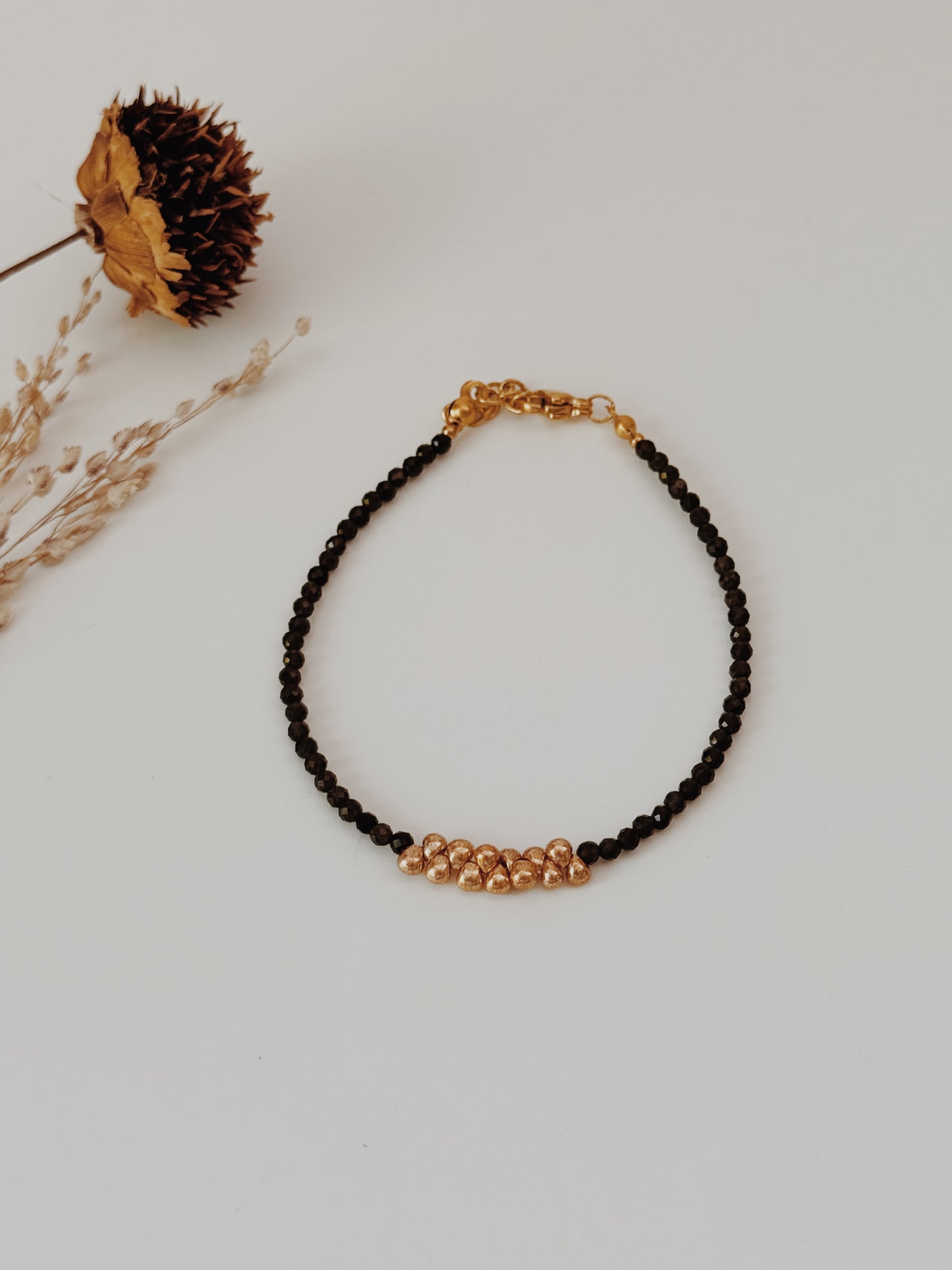 Pulseira Mystara Obsidiana Negra
