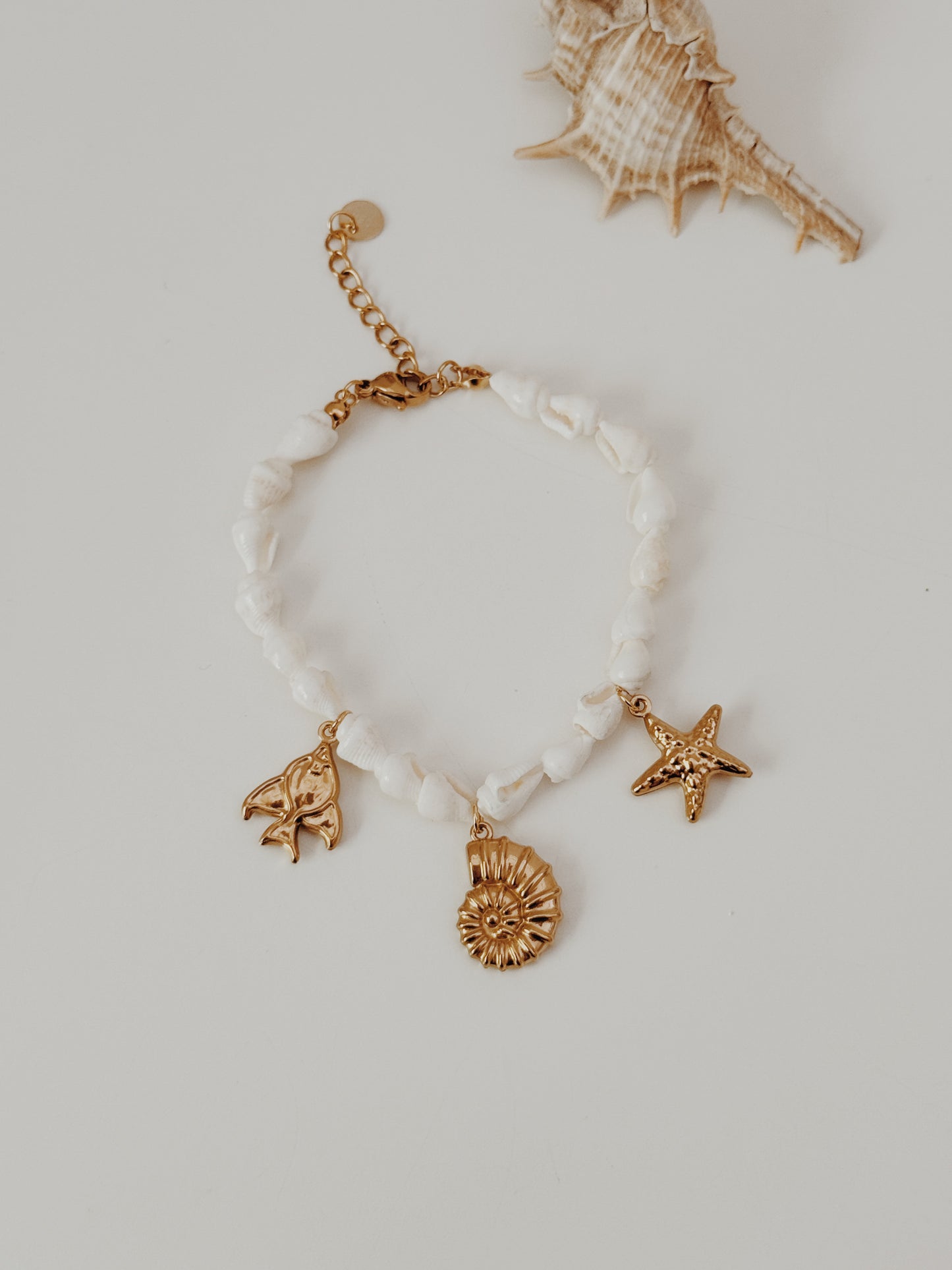Pulseira búzios charm’s