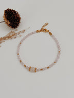 Pulseira Nahara Quartzo Rosa