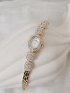 Relógio Giorgio Imperial Gold | mostrador branco