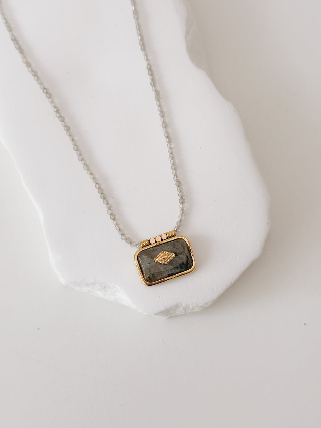 Colar Labradorite | longo