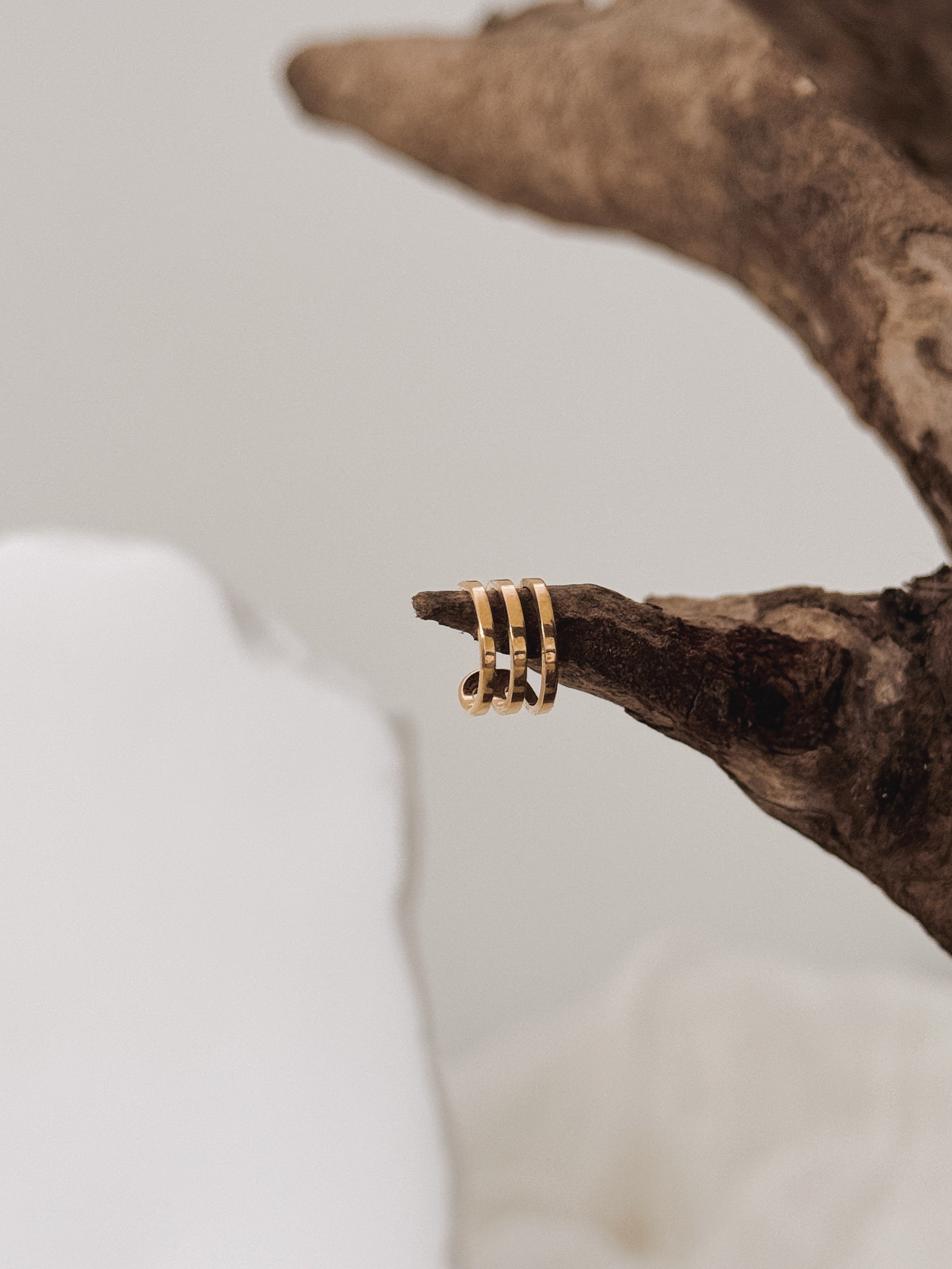 Earcuff Nala triplo | Espaçamento