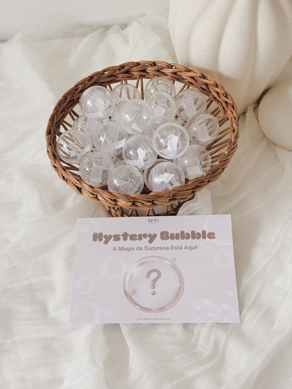 Mystery Bubble - Acessórios com Alma