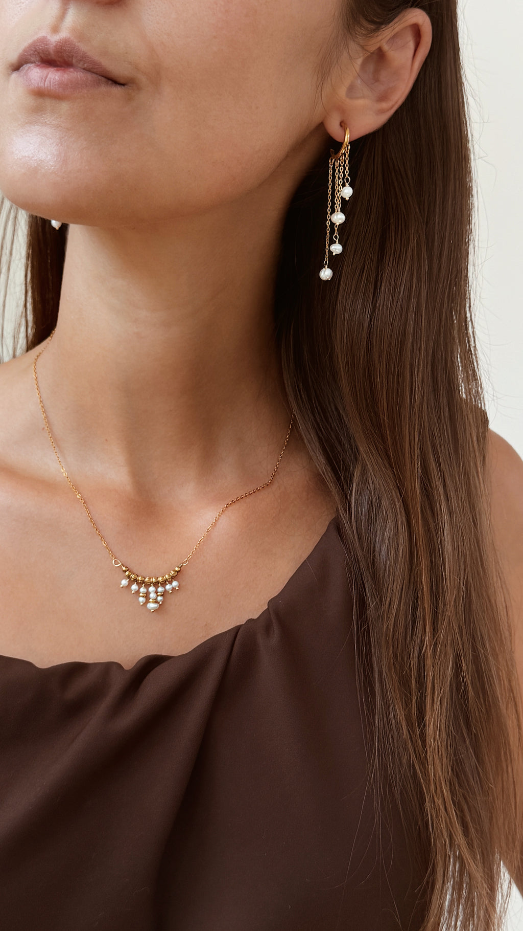 Colar Pearl Cascata
