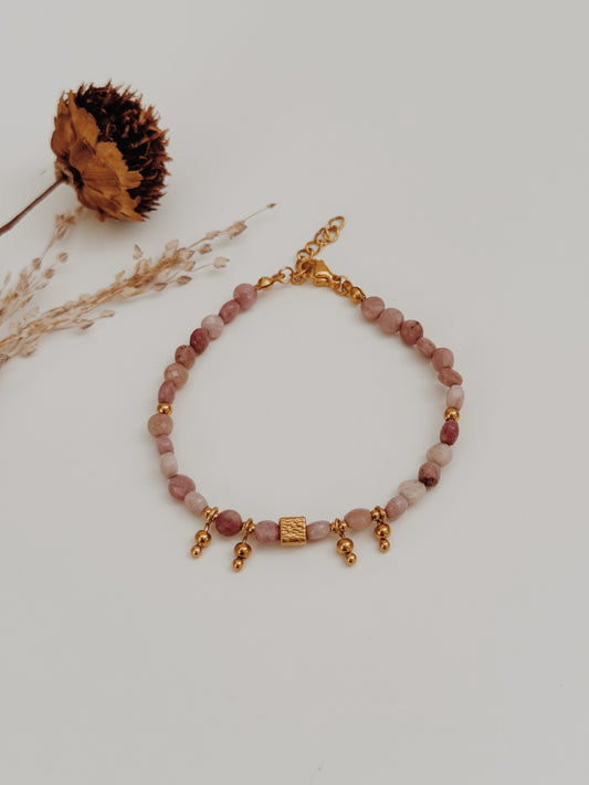 Pulseira Alma Radiante - Rodonite