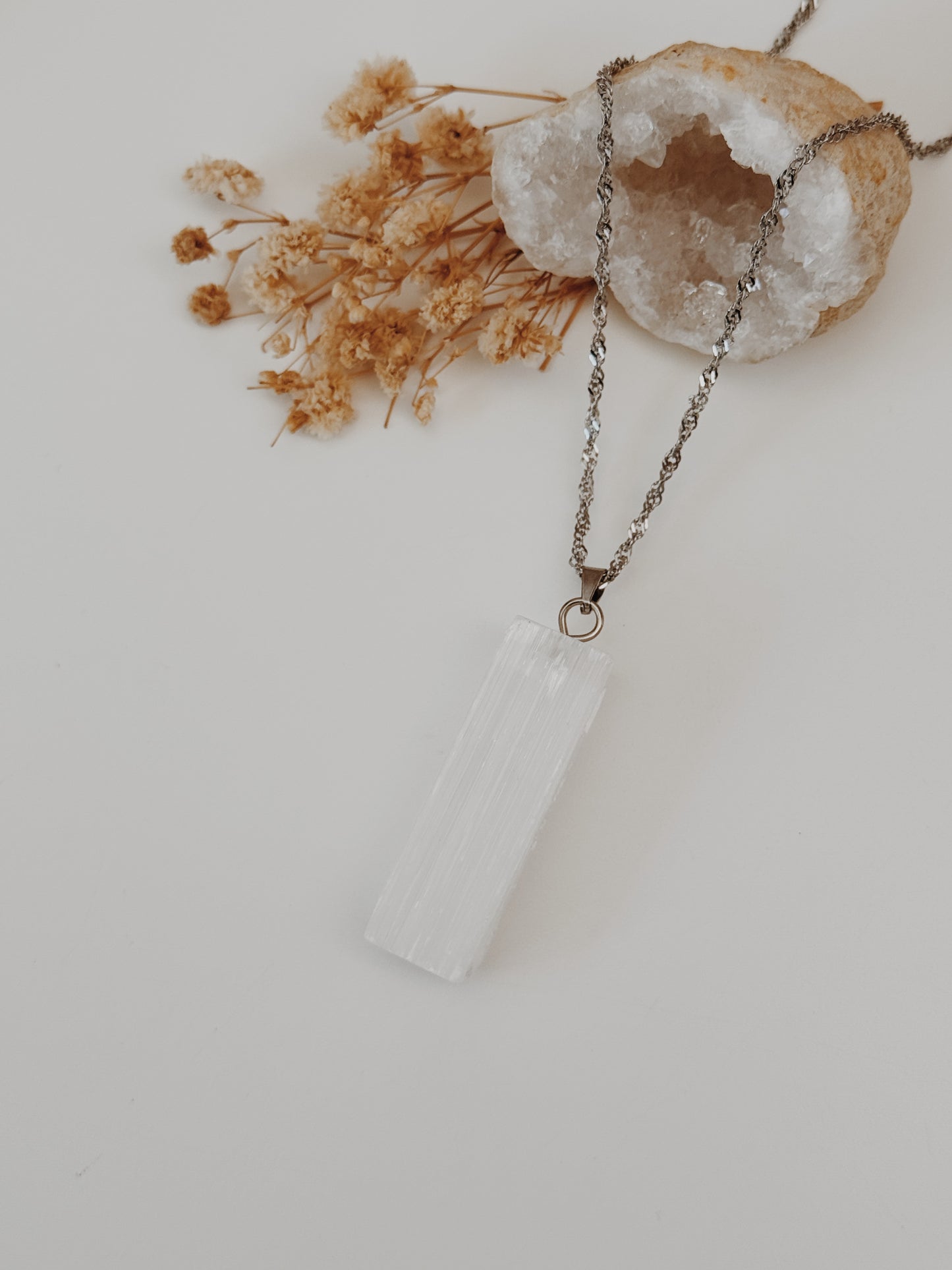 Colar Selenite