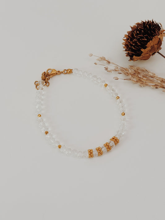 Pulseira Althea Quartzo Cristal